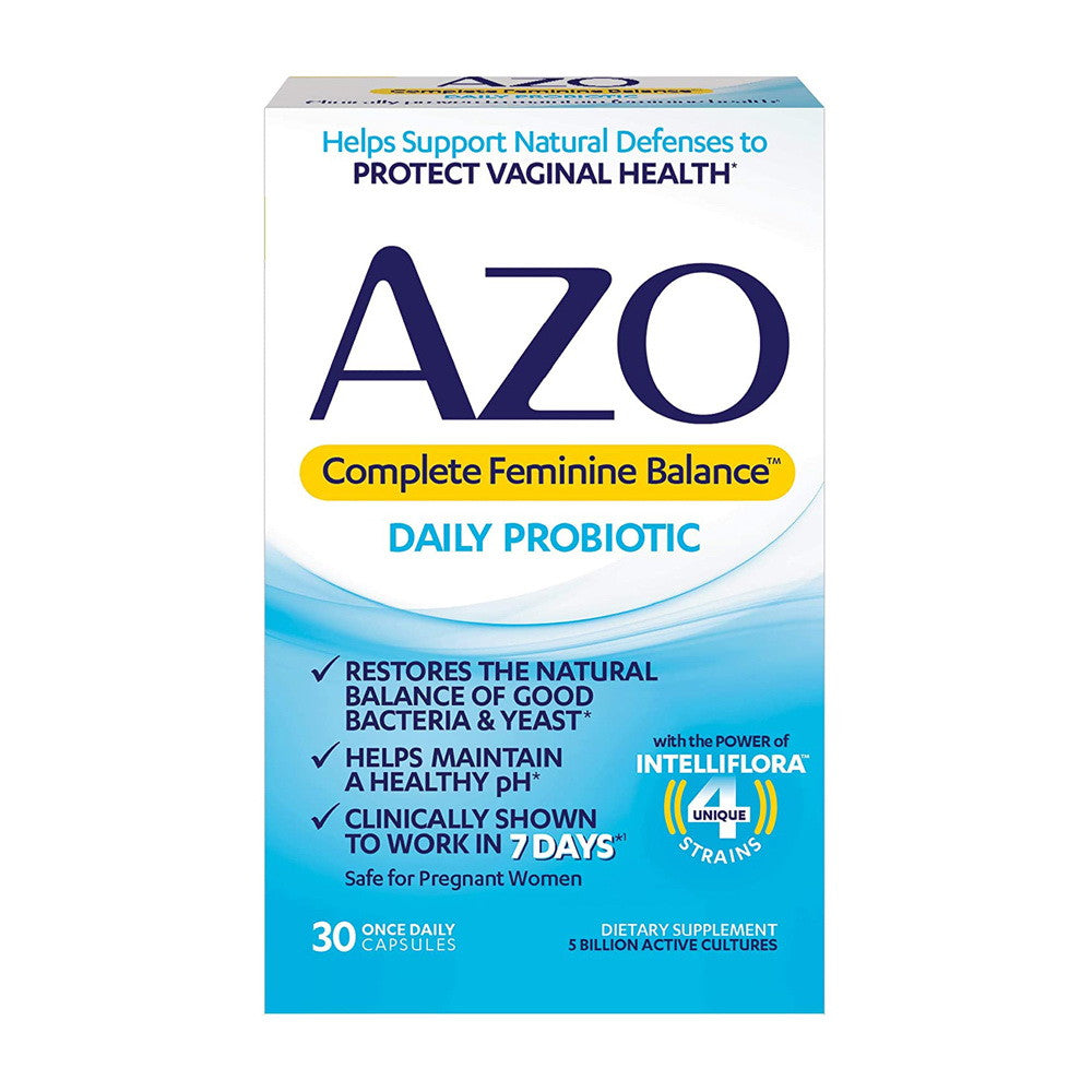 Azo Complete Feminine Balance Probiotic for Women, 30 Ea